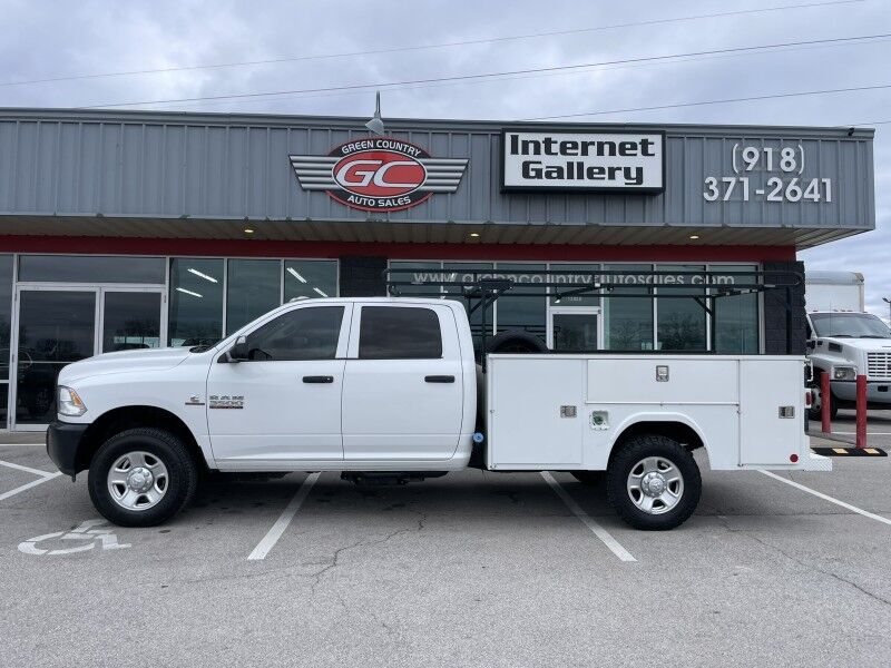 2017 Ram 3500 SRW 4x4 Diesel Utility Tradesman Collinsville OK