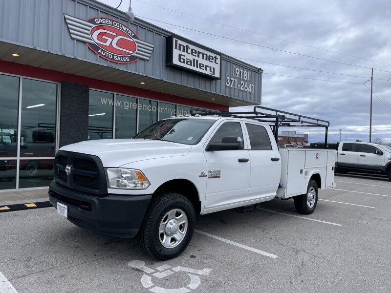 2017 Ram 3500 SRW 4x4 Diesel Utility Tradesman Collinsville OK