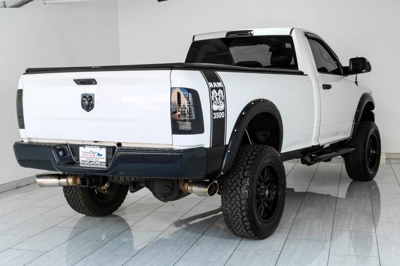 2017 Ram 3500 TRADESMAN REGULAR CAB 4WD 6.4L HEMI AUTOMATIC VINYL SEATS BLUETOOTH TOW HITCH Carrollton TX
