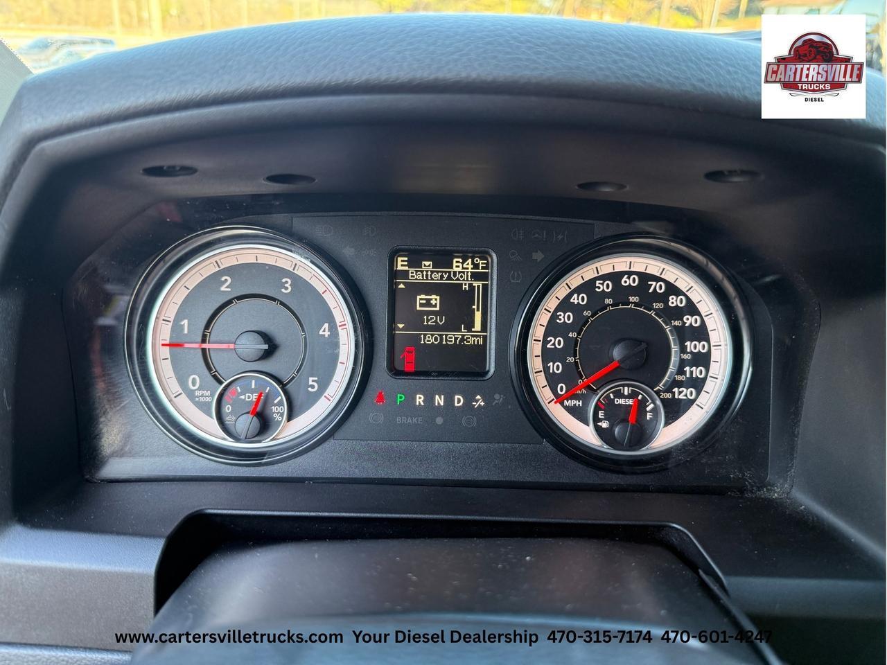 2017 Ram 3500 Tradesman 4X4 - DUALLY - LEATHER - 20" FUELS Cartersville GA