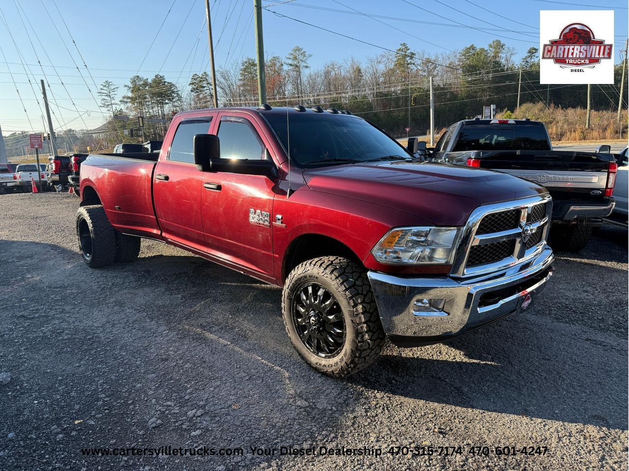 2017 Ram 3500 Tradesman 4X4 - DUALLY - LEATHER - 20" FUELS Cartersville GA