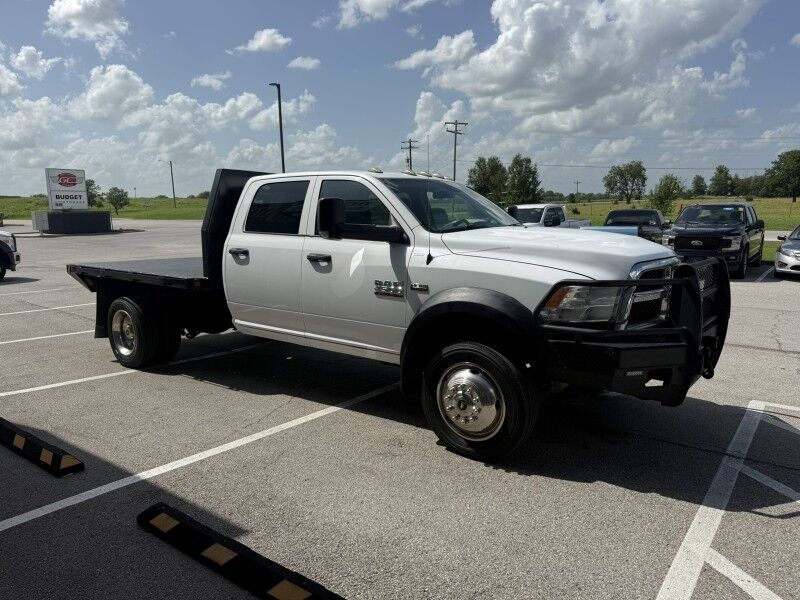 2017 Ram 4500 6.4L Hemi V8 4x4 Flatbed 92 Tradesman Collinsville OK
