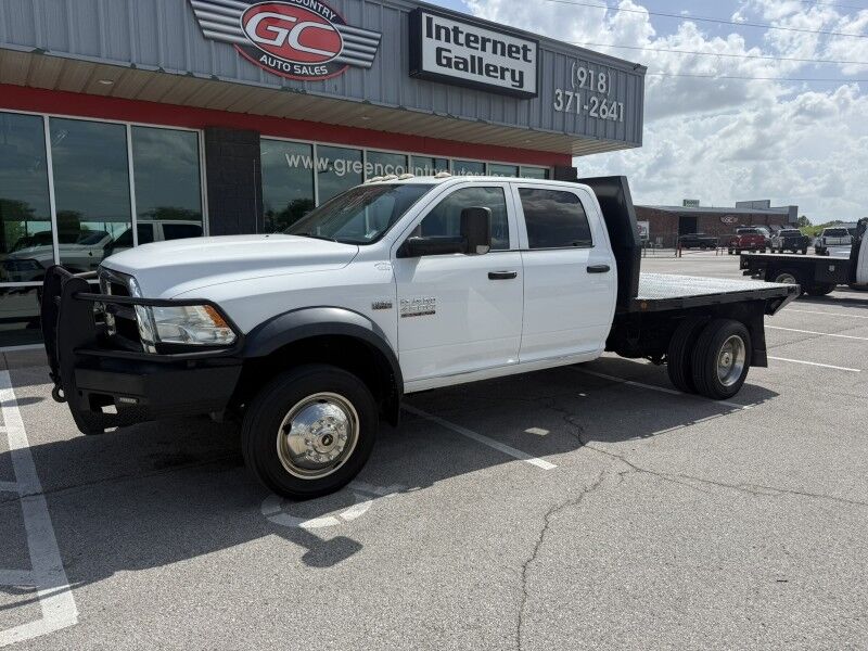 2017 Ram 4500 6.4L Hemi V8 4x4 Flatbed 92 Tradesman Collinsville OK
