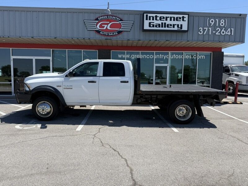 2017 Ram 4500 6.4L Hemi V8 4x4 Flatbed 92k mi's Tradesman Collinsville OK