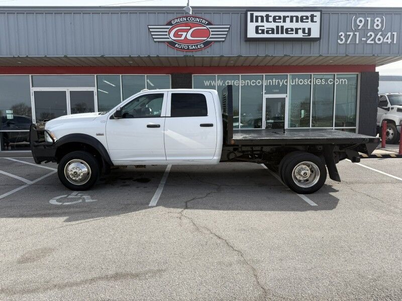 2017 Ram 4500 6.4L Hemi V8 4x4 Flatbed 92k mi's Tradesman Collinsville OK