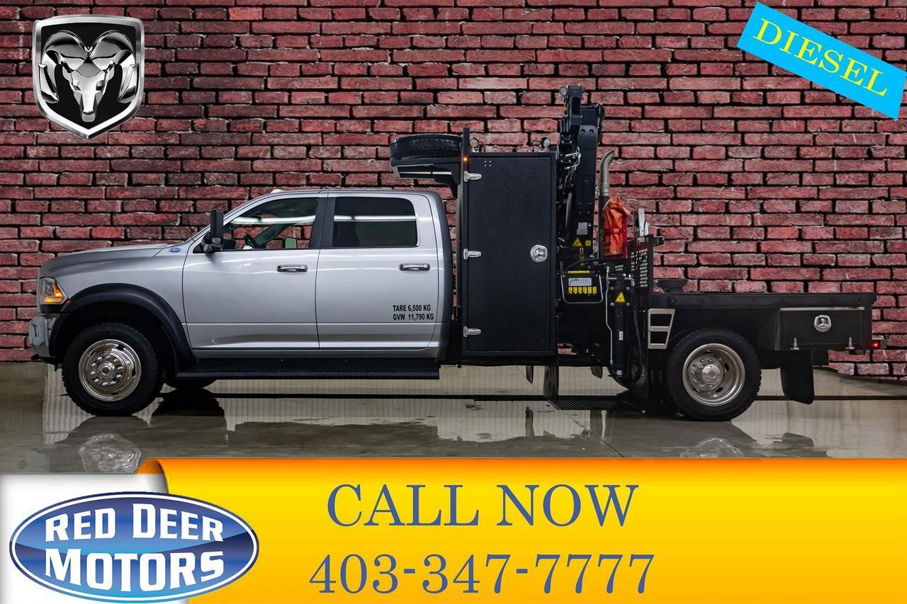 2017 Ram 5500 4x4 Crew Cab Laramie Picker Diesel Aisin