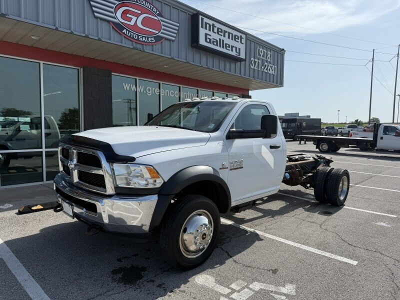 2017 Ram 5500 4x4 Diesel Cab & Chassis Tradesman Collinsville OK