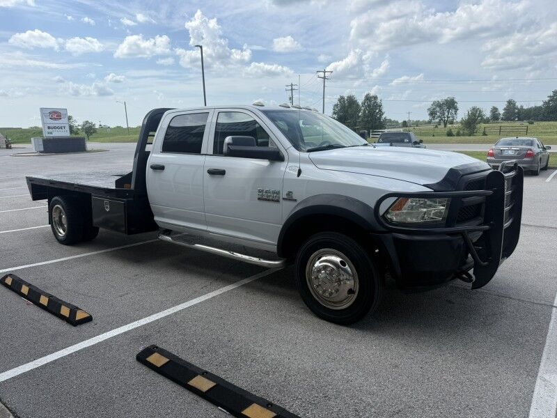 2017 Ram 5500 4x4 Diesel Flatbed Tradesman Collinsville OK