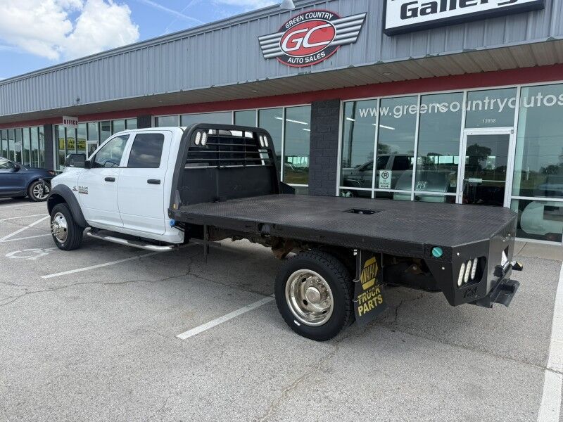 2017 Ram 5500 4x4 Diesel Flatbed Tradesman Collinsville OK