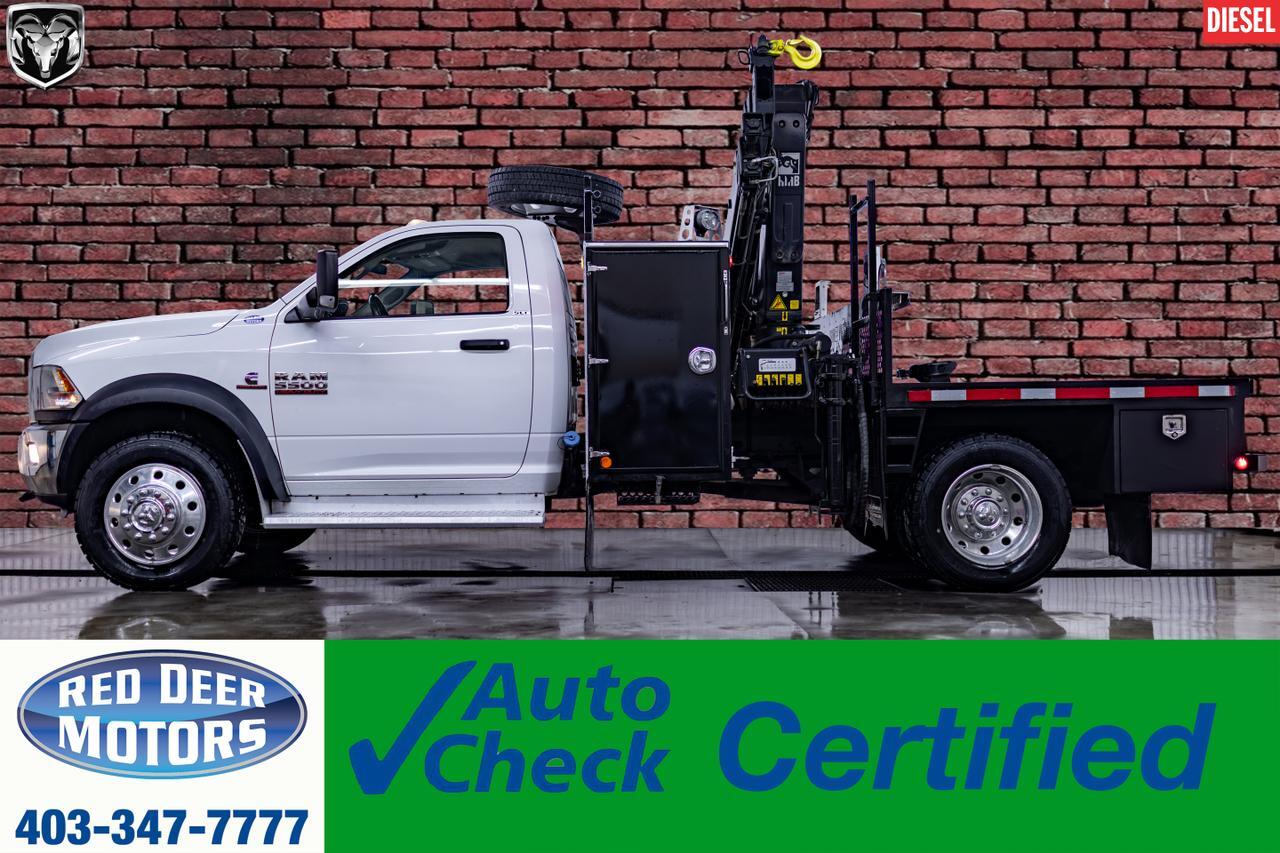 2017 Ram 5500 4x4 Reg Cab SLT Diesel Picker Deck AISIN