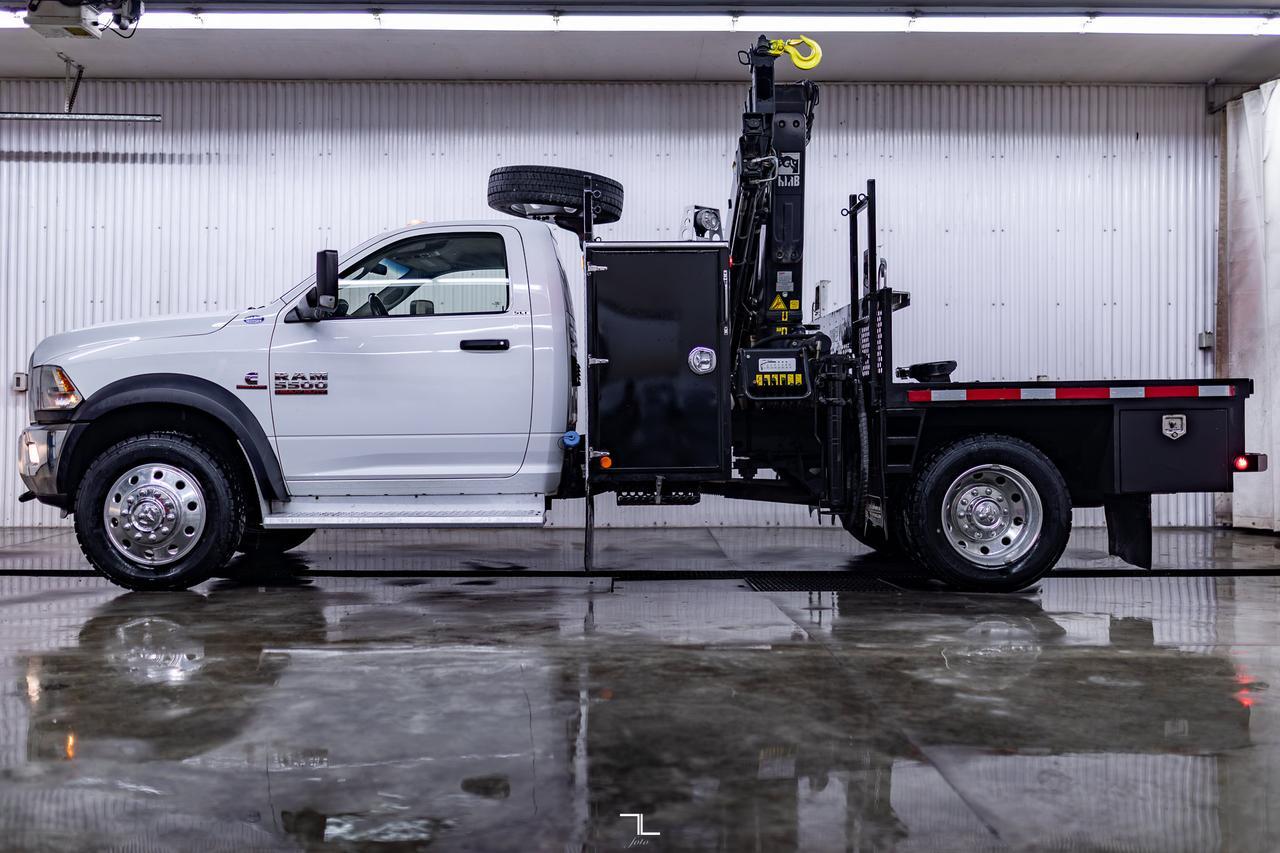 2017 Ram 5500 4x4 Reg Cab SLT Diesel Picker Deck AISIN Red Deer AB