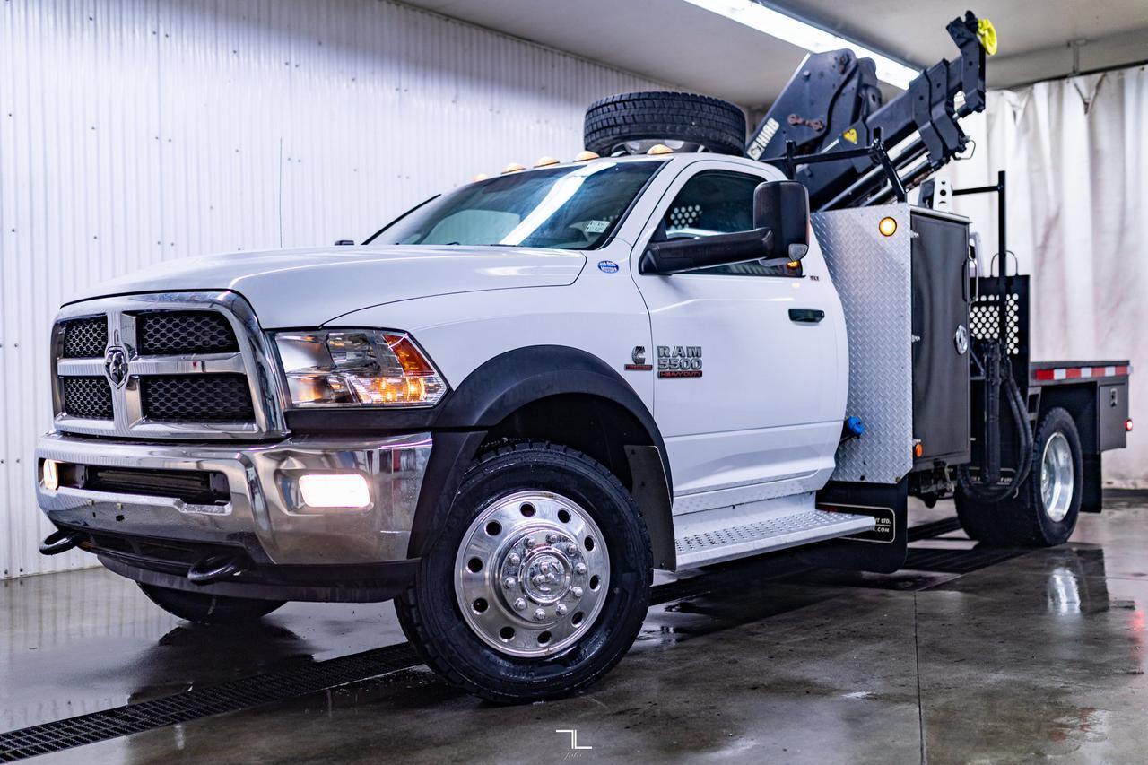 2017 Ram 5500 4x4 Reg Cab SLT Diesel Picker Deck AISIN Red Deer AB