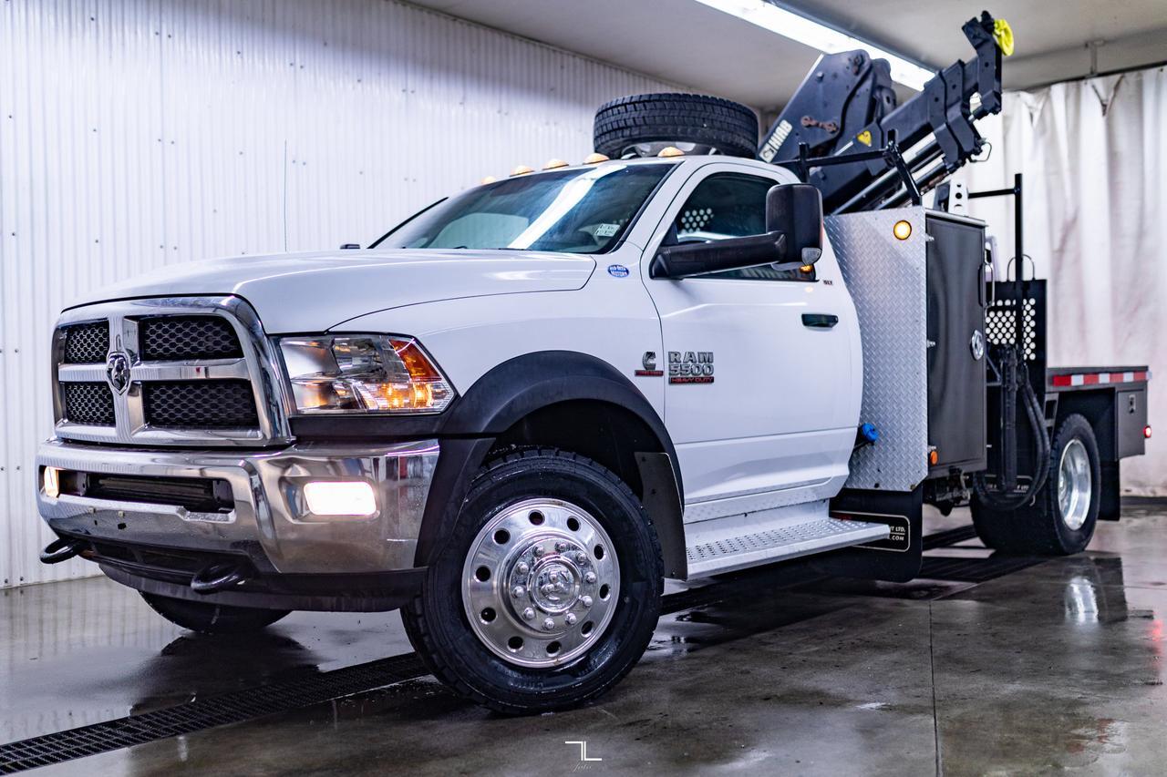 2017 Ram 5500 4x4 Reg Cab SLT Diesel Picker Deck AISIN Red Deer AB