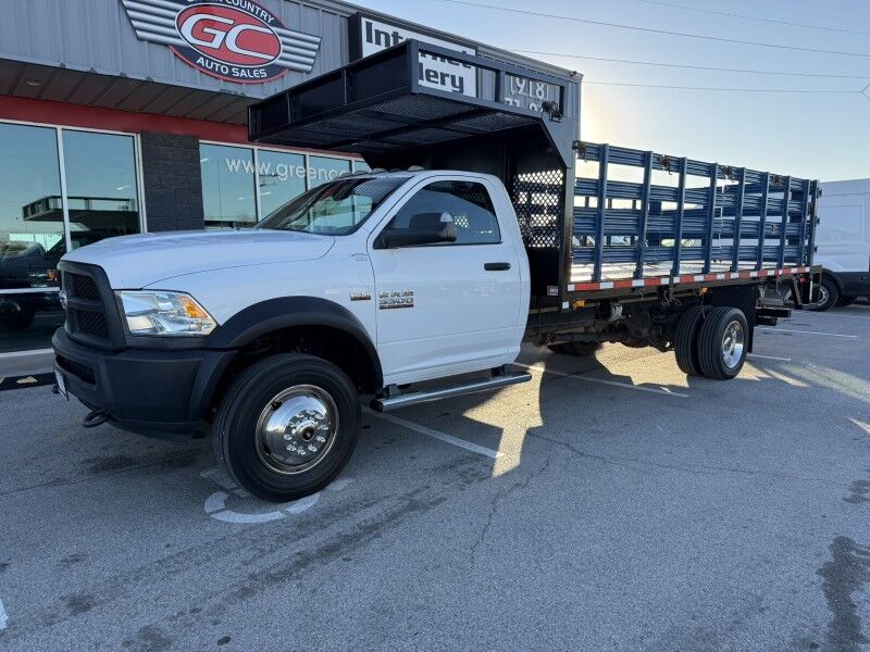 2017 Ram 5500 6.4L V8 4x4 Stake Flatbed Tradesman Collinsville OK