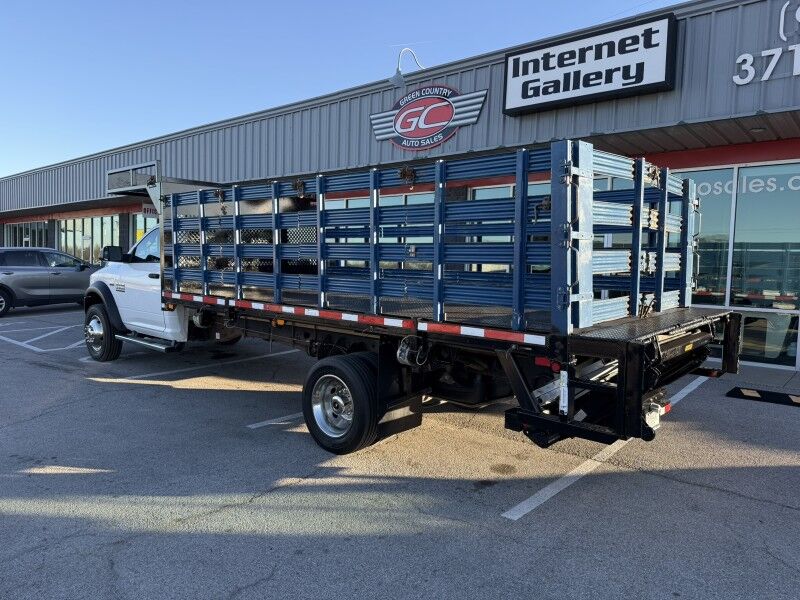 2017 Ram 5500 6.4L V8 4x4 Stake Flatbed Tradesman Collinsville OK
