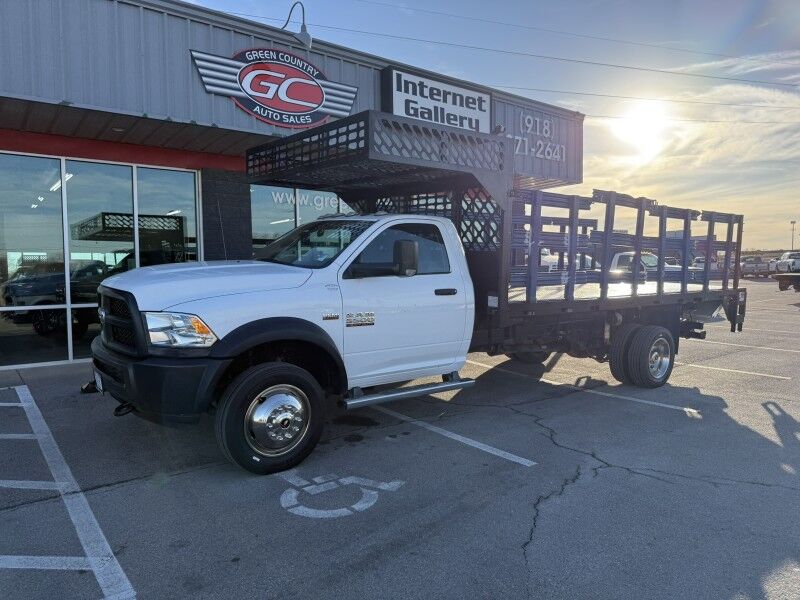 2017 Ram 5500 6.4L V8 4x4 Stake Flatbed Tradesman Collinsville OK