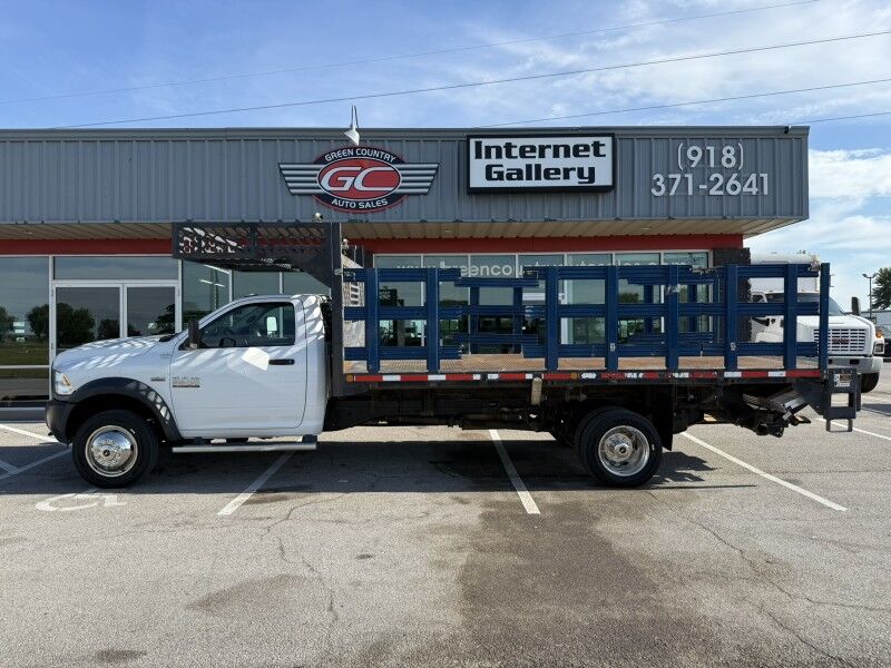 2017 Ram 5500 6.4L V8 4x4 Stake Flatbed Tradesman Collinsville OK