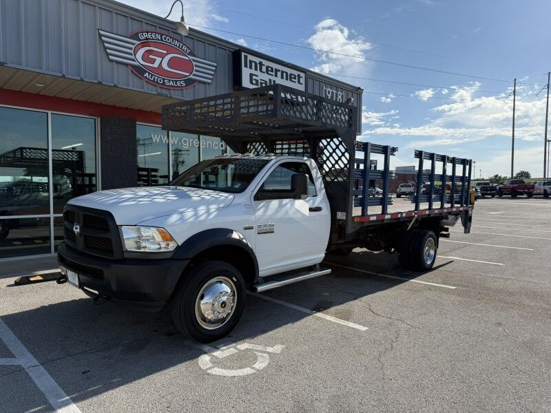2017 Ram 5500 6.4L V8 4x4 Stake Flatbed Tradesman Collinsville OK