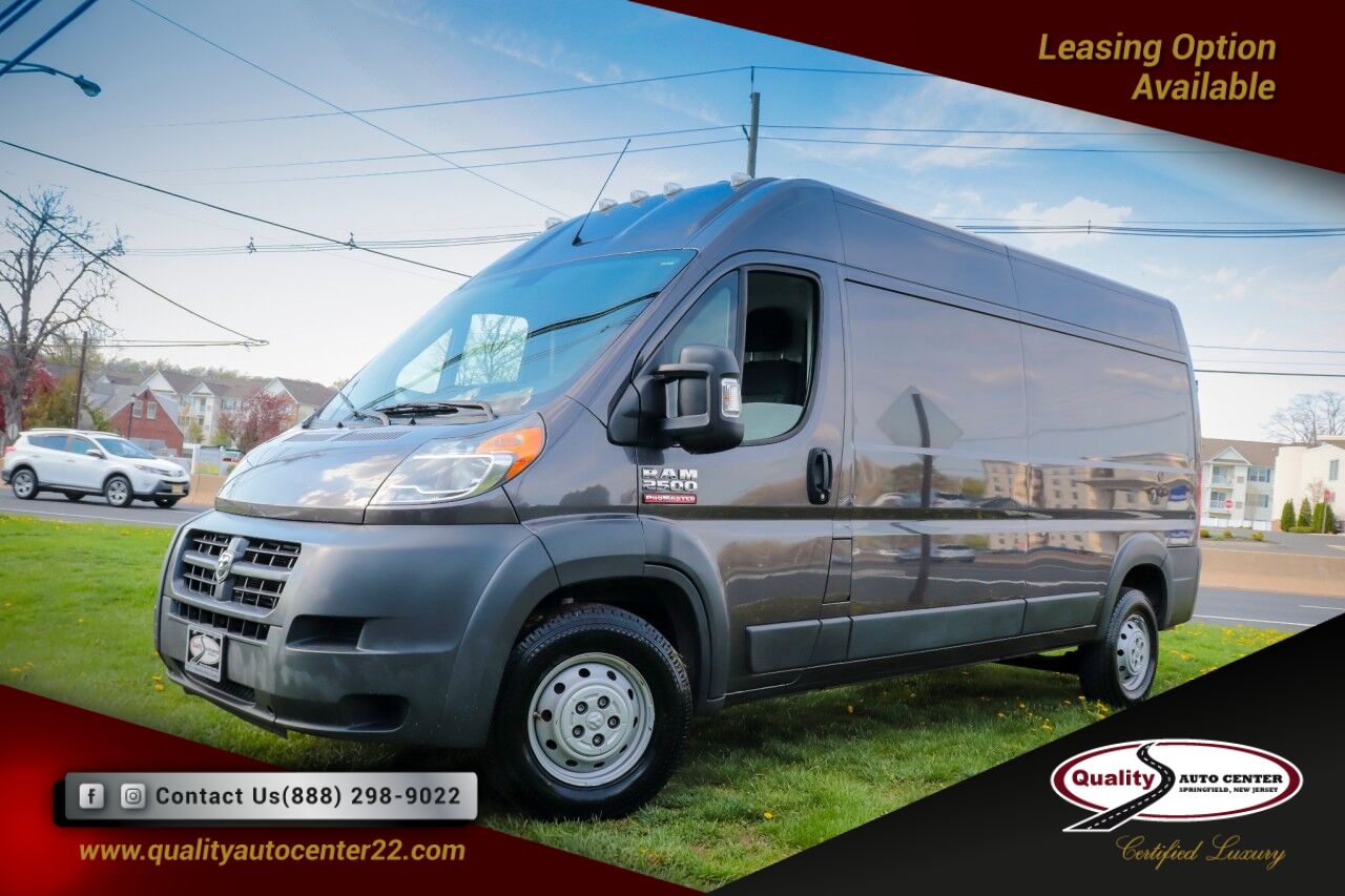 2017 Ram ProMaster Cargo Van High Roof 159 Cargo Backup Camera Rear Park Assist 1 Owner Springfield NJ 2017 Ram ProMaster Cargo Van High Roof 159 Cargo Backup Camera Rear Park Assist 1 Owner Springfield NJ