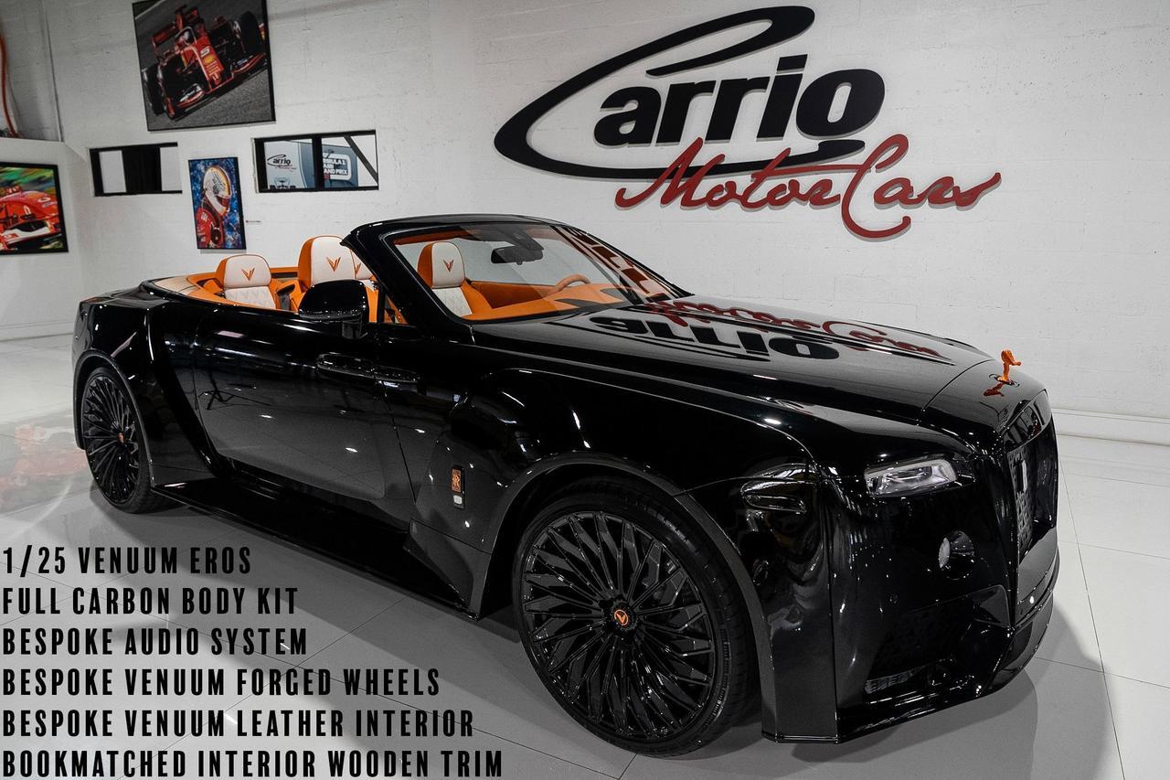 2017 Rolls-Royce Dawn 1/25 Venuum Eros full carbon body kit, bespoke Venuum wheels/interior, Bespoke Audio system & MORE!!