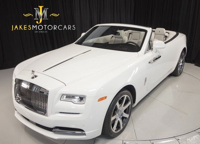 2017 Rolls-Royce Dawn ($375,355 MSRP) *ONLY 2400 MILES* *1-OWNER* *ENGLISH WHITE ON SE San Diego CA