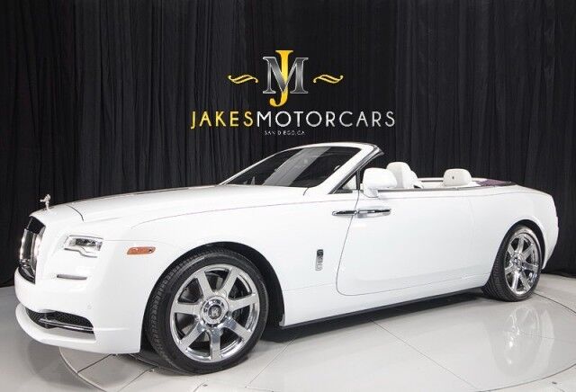 2017 Rolls-Royce Dawn ($402,655 MSRP!) *ARCTIC WHITE ON ARCTIC WHITE* *BESPOKE AUDIO* *BESPOKE INTERIOR* *1-OWNER* *14,000 MILES* San Diego CA