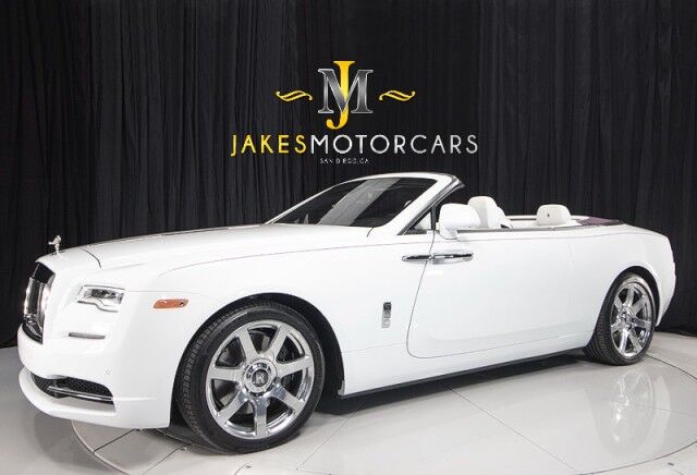 2017 Rolls-Royce Dawn ($402,655 MSRP!) *ARCTIC WHITE ON ARCTIC WHITE* *BESPOKE AUDIO* *BESPOKE INTERIOR* *1-OWNER* *14,000 MILES*