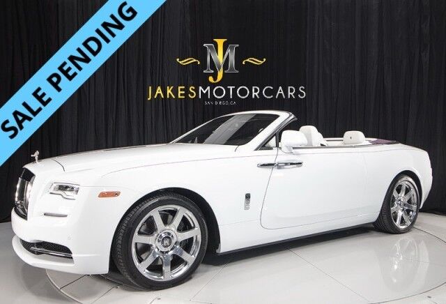 2017 Rolls-Royce Dawn ($402,655 MSRP!) *ARCTIC WHITE ON ARCTIC WHITE* *BESPOKE AUDIO* *BESPOKE INTERIOR* *1-OWNER* *14,000 MILES*