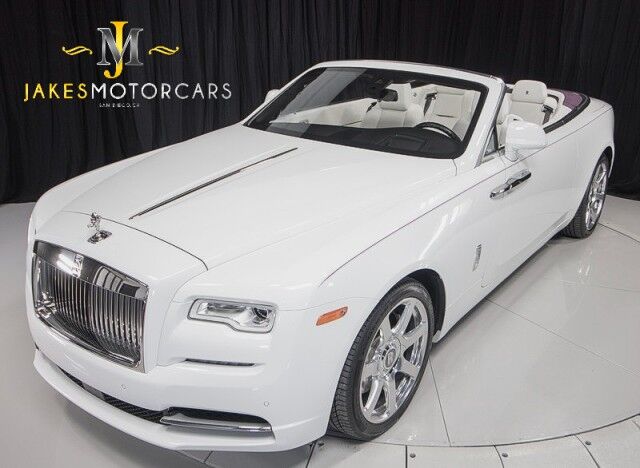 2017 Rolls-Royce Dawn ($402,655 MSRP!) *ARCTIC WHITE ON ARCTIC WHITE* *BESPOKE AUDIO* *BESPOKE INTERIOR* *1-OWNER* *14,000 MILES* San Diego CA