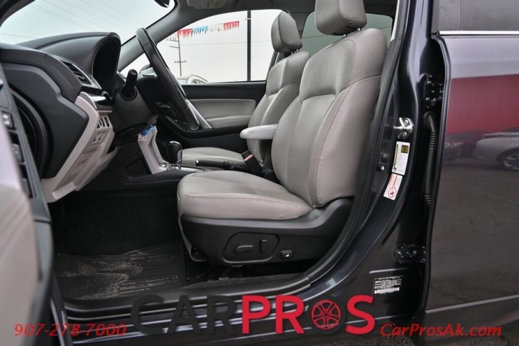2017 Subaru Forester Limited - AWD - EyeSight Pkg - Adaptive Cruise Control - Power & Heated Leather Seats - Power Windows & Locks - Panoramic Sunroof - Backup Camera - NAV - Bluetooth - Harman/Kardon Audio - Lane Departure & Blind Spot Alert - 32MPG Anchorage AK