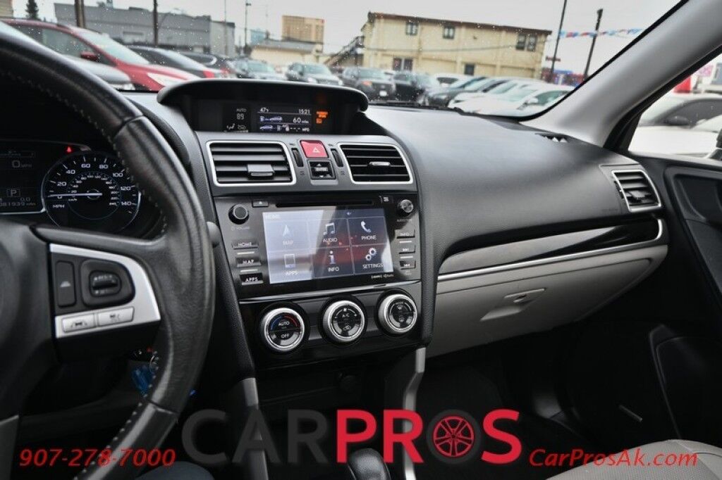 2017 Subaru Forester Limited - AWD - EyeSight Pkg - Adaptive Cruise Control - Power & Heated Leather Seats - Power Windows & Locks - Panoramic Sunroof - Backup Camera - NAV - Bluetooth - Harman/Kardon Audio - Lane Departure & Blind Spot Alert - 32MPG Anchorage AK