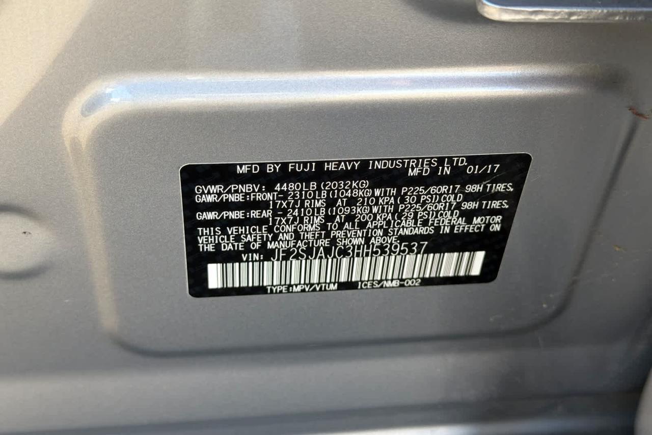 2017 Subaru Forester Limited Roseville CA