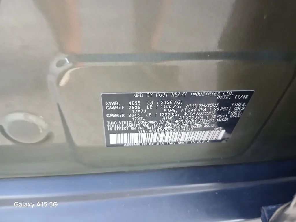 2017 Subaru Outback 2.5i Premium Wagon 4D Maitland FL