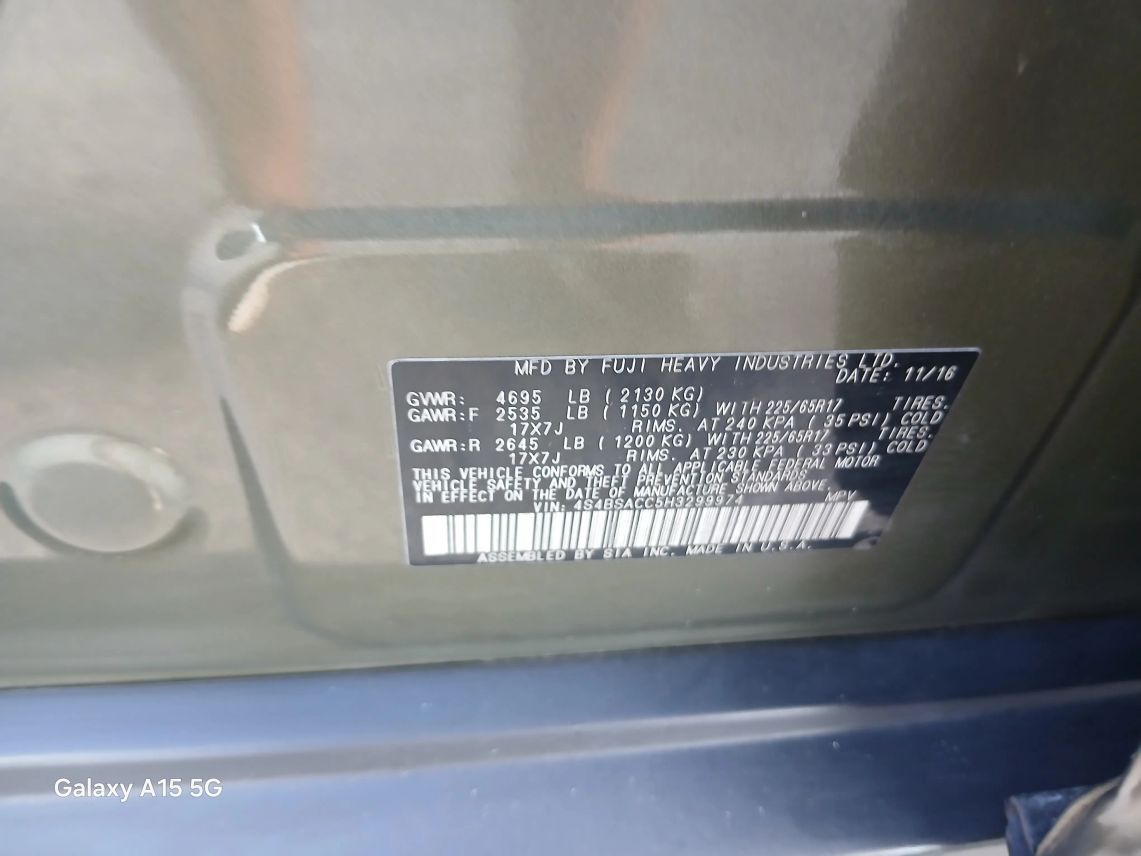 2017 Subaru Outback 2.5i Premium Wagon 4D Maitland FL
