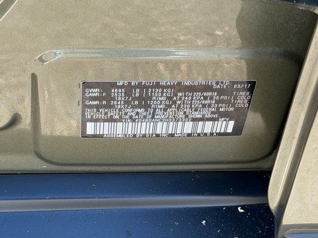 2017 Subaru Outback 2.5i Springfield VA