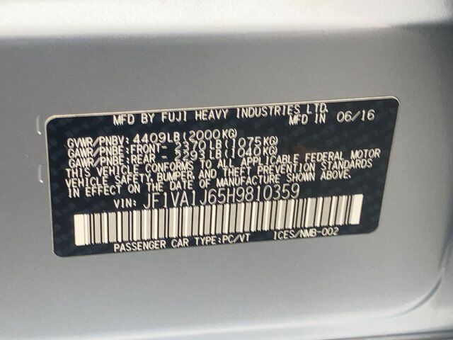 2017 Subaru WRX Limited Roseville CA