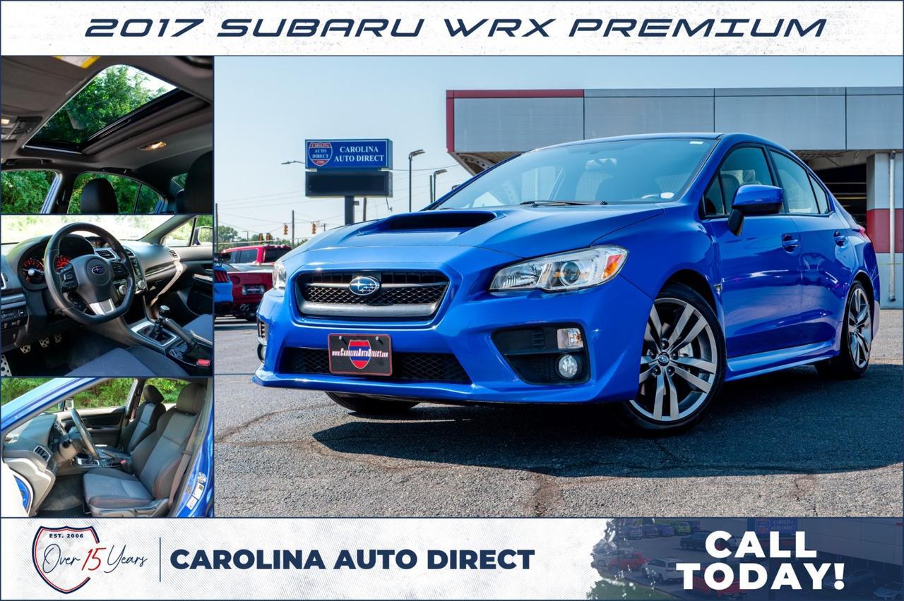 2017 Subaru WRX Premium / Manual / Heated Seats / Sunroof! Lincolnton NC