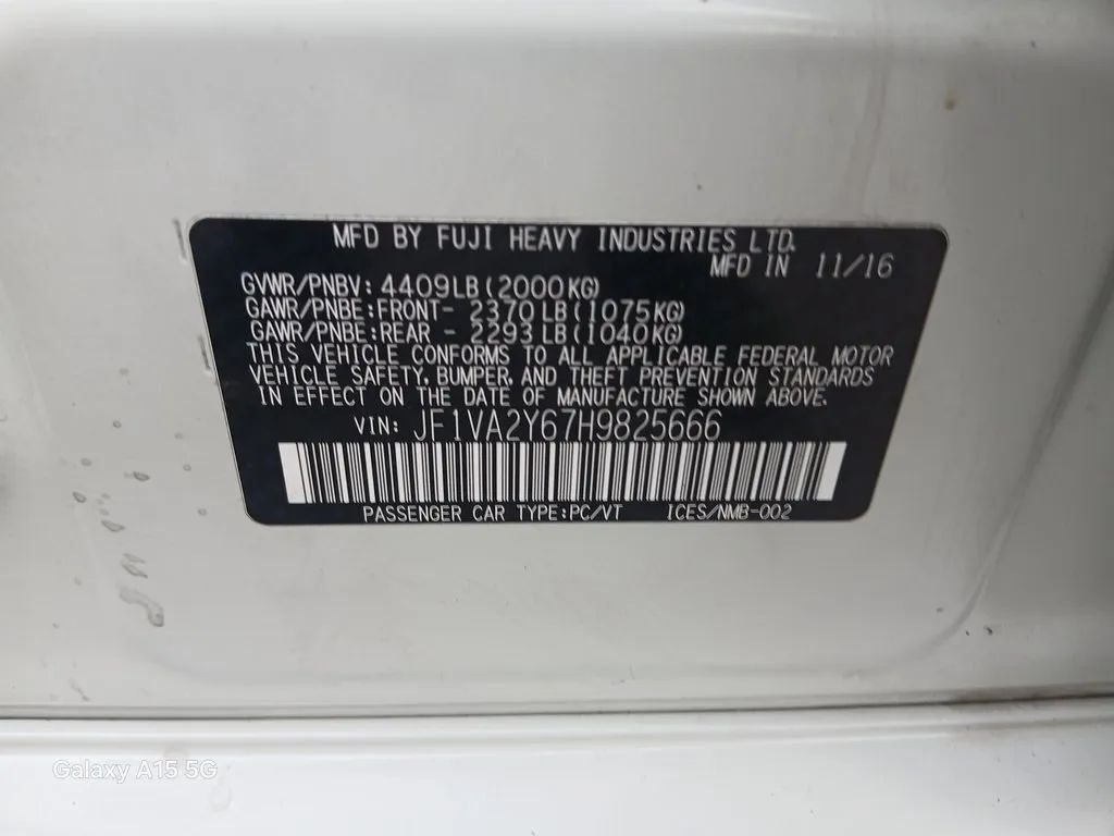 2017 Subaru WRX STI Limited Sedan 4D Maitland FL