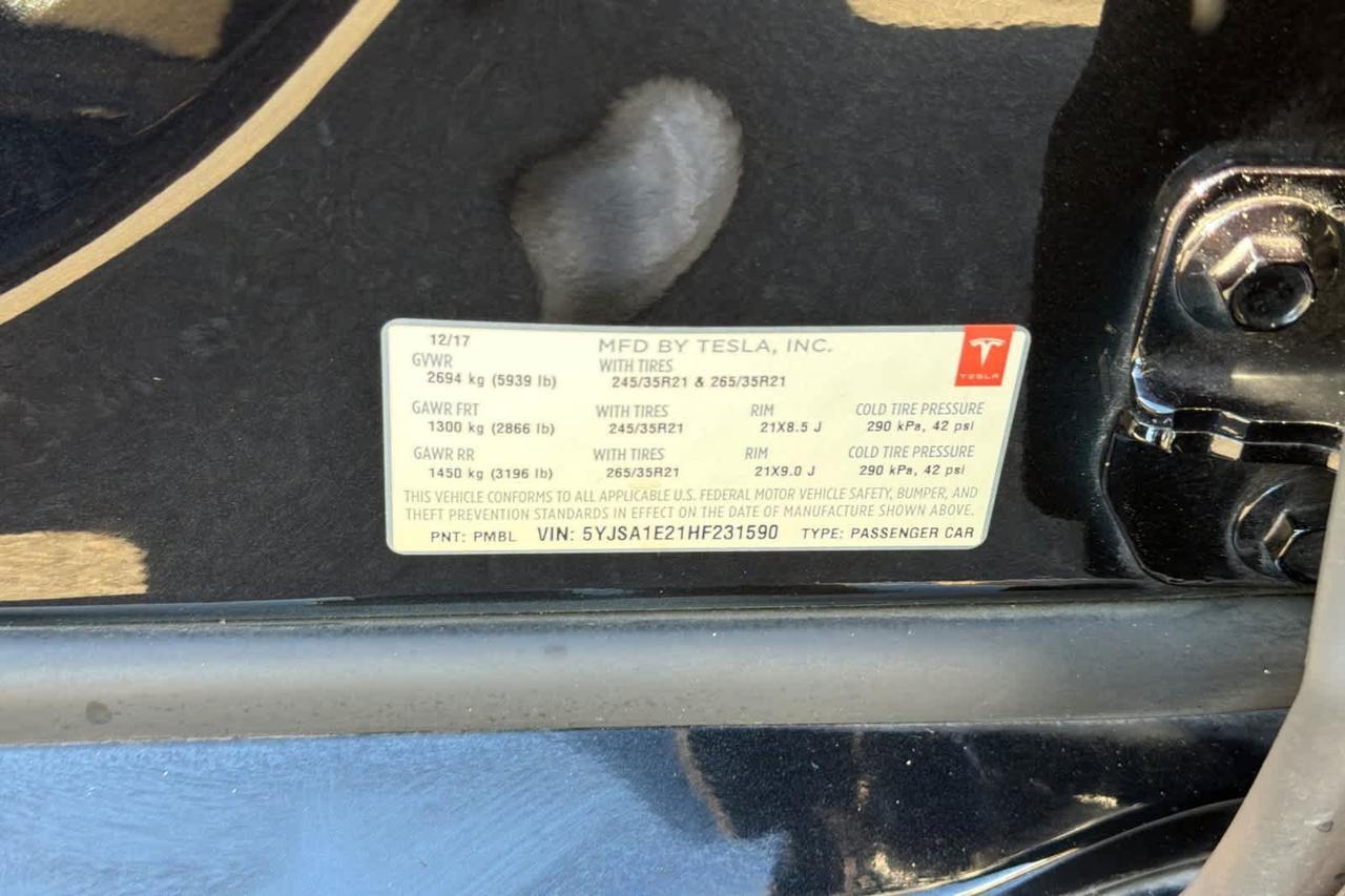 2017 Tesla Model S Roseville CA