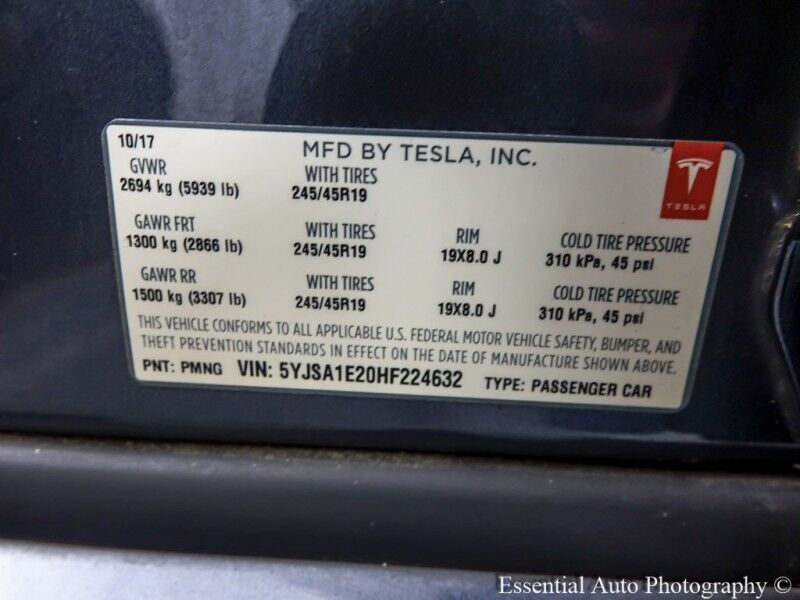 2017 Tesla Model S 100D PRICE INCLUDES $4000 IRS TAX CREDIT!! YOU MUST QUALIFY!! Willowbrook IL