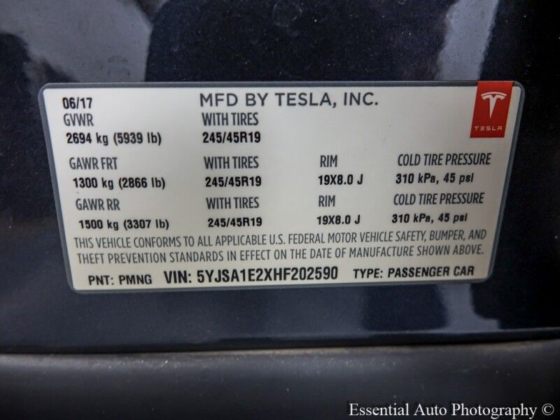 2017 Tesla Model S 100D PRICE INCLUDES $4000 IRS TAX CREDIT!! YOU MUST QUALIFY!! Willowbrook IL