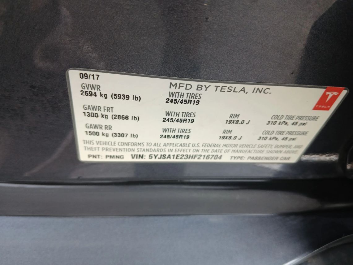 2017 Tesla Model S 100D Sedan 4D Maitland FL