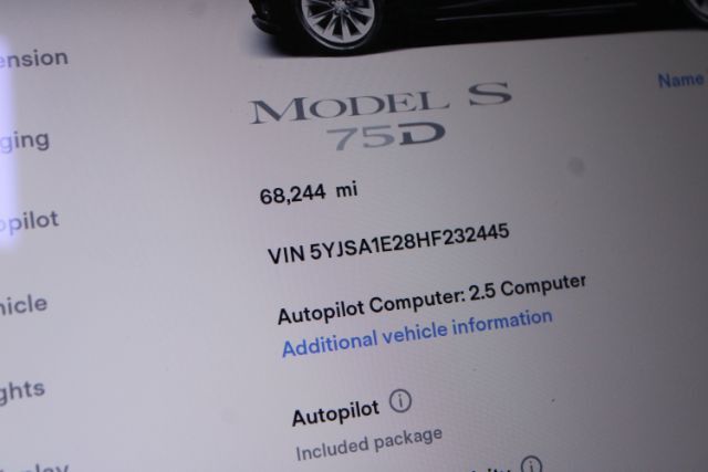2017 Tesla Model S S 75D Chantilly VA