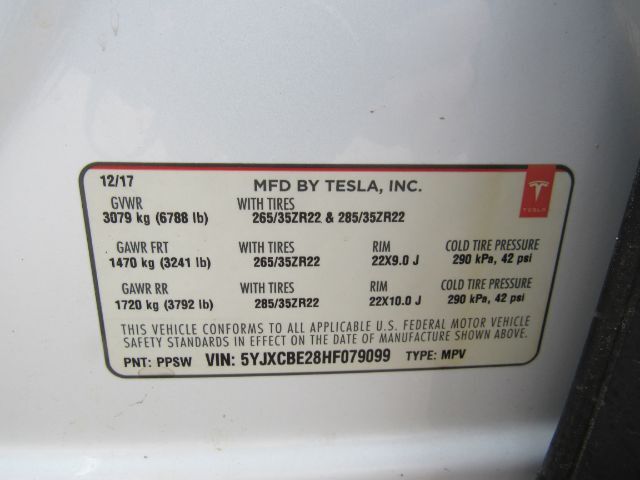 2017 Tesla Model X 100D Plano TX