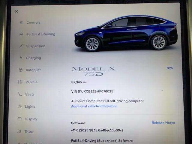 2017 Tesla Model X 75D Dallas TX