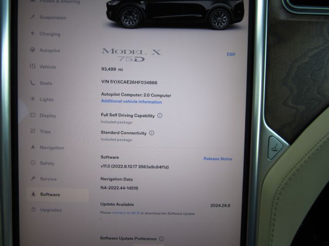 2017 Tesla Model X 75D Plano TX