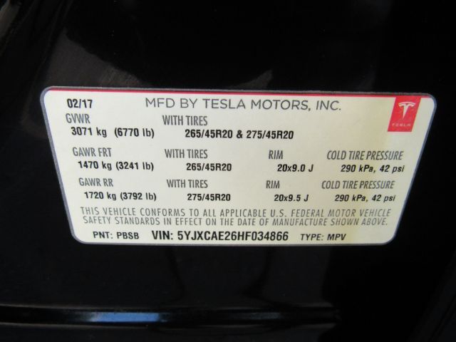 2017 Tesla Model X 75D Plano TX