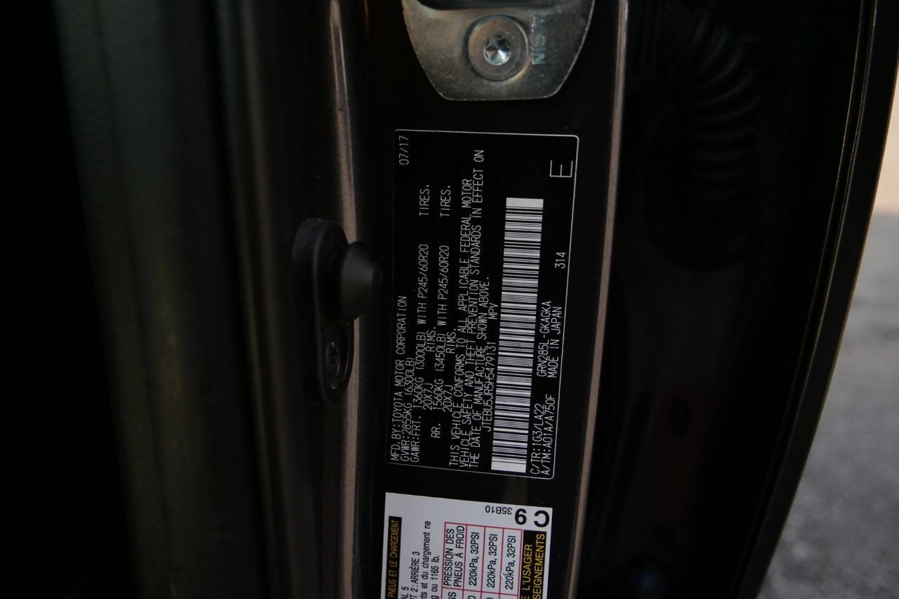 2017 Toyota 4Runner Limited 4X4 / Cooled Seats / Power Sunroof! Lincolnton NC