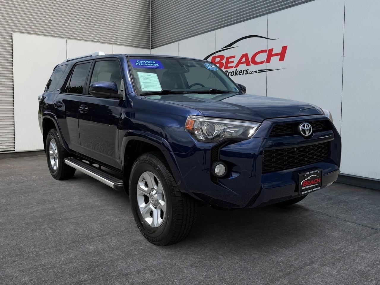 2017 Toyota 4Runner SR5, BACKUP CAMERA, POWER MIRRORS, TOW PACKAGE, BLUETOOTH, REMOTE KEYLESS ENTRY, TINTED GLASS, ONLY 1 OWNER! Norfolk VA