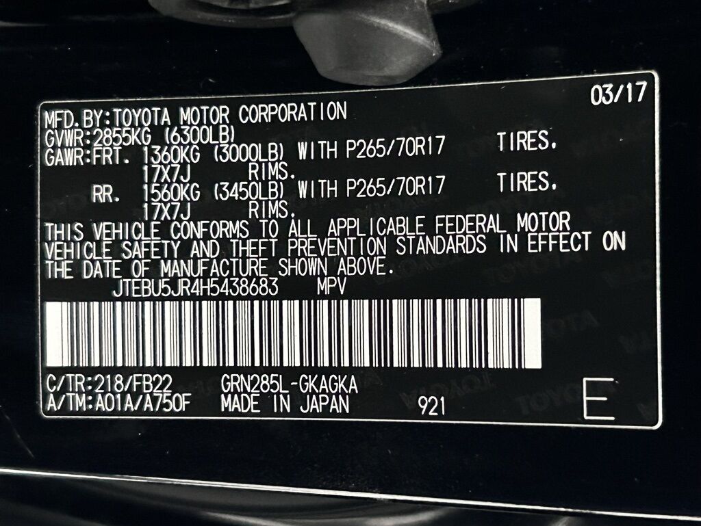 2017 Toyota 4Runner SR5 Portland OR